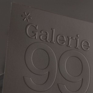 Dépliant gaufré