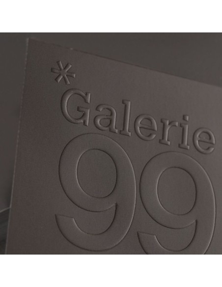 Dépliant gaufré
