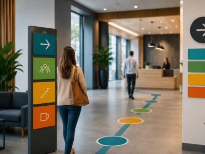 Signalétique et parcours client
